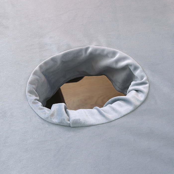 91家纺网 家纺一手货源 找家纺 琪宝阁 2025新款轻奢一族系列立丝绒美 容床罩套件 轻奢一族蓝灰