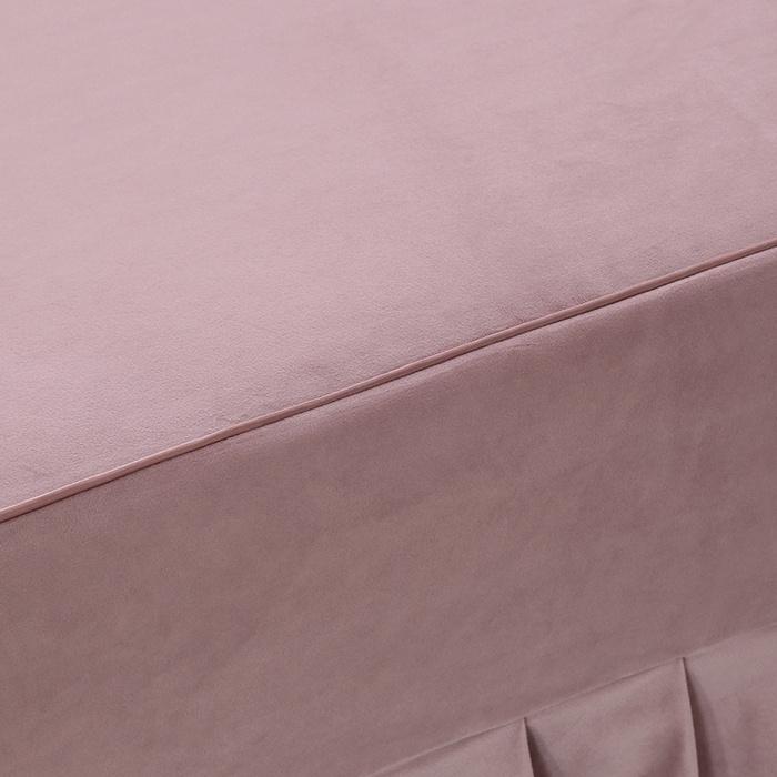 91家纺网 家纺一手货源 找家纺 琪宝阁 2025新款轻奢一族系列立丝绒美 容床罩套件 轻奢一族豆沙1