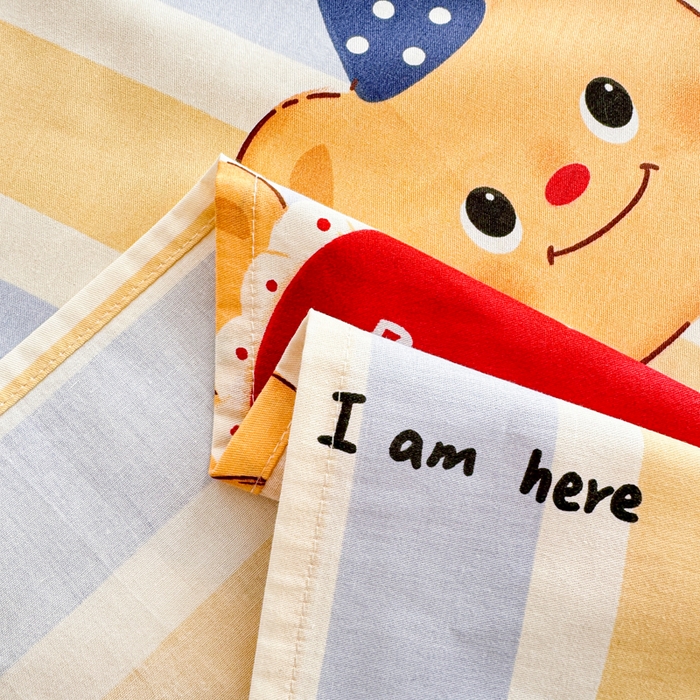 91家纺网 家纺一手货源 找家纺 呗旺鹿 2025新款全棉13372床单 吐司小熊