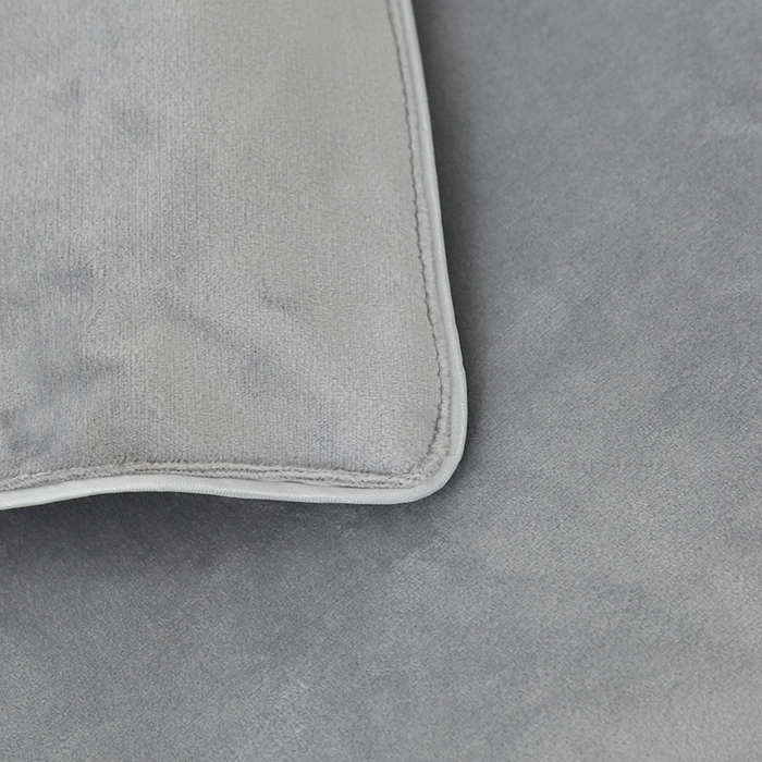 91家纺网 家纺一手货源 找家纺 琪宝阁 2025新款轻奢一族系列立丝绒美 容床罩套件 轻奢一族浅灰1