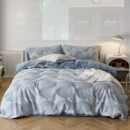 91家纺网 家纺一手货源 找家纺 （总）简家居 2025新款四件套-星空物语