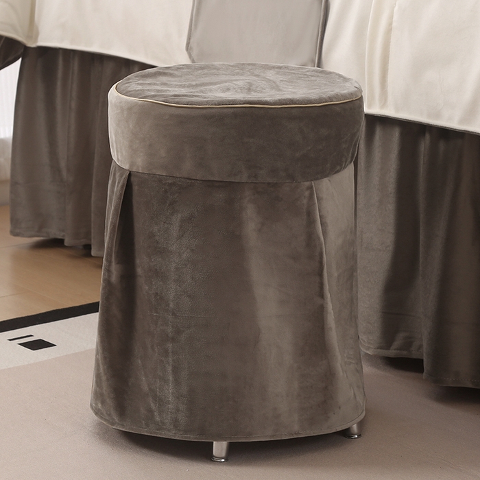 91家纺网 家纺一手货源 找家纺 琪宝阁 2025新款轻奢一族系列立丝绒美 容床罩套件 轻奢一族香槟