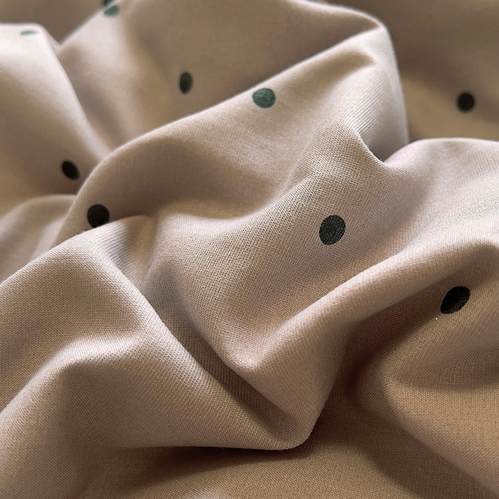 91家纺网 家纺一手货源 找家纺 2025新款针织棉双层纱四件套 豆蔻