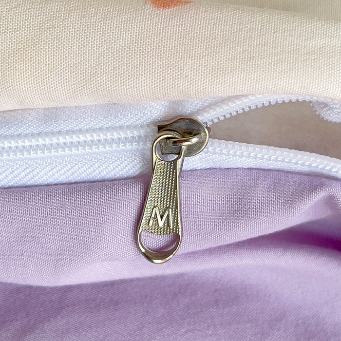 91家纺网 家纺一手货源 找家纺 曼谷家纺 2025新款软糯毛巾绣水洗棉四件套-【买家秀联系微信】专属版权，质检报告 三小怪-波点紫