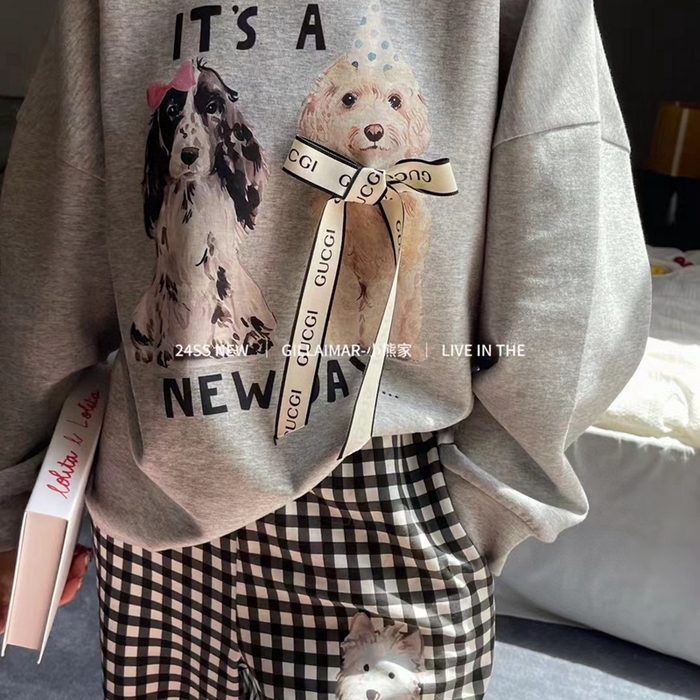 91家纺网 家纺一手货源 找家纺 （总）2025新款小熊家-中古酷狗TS