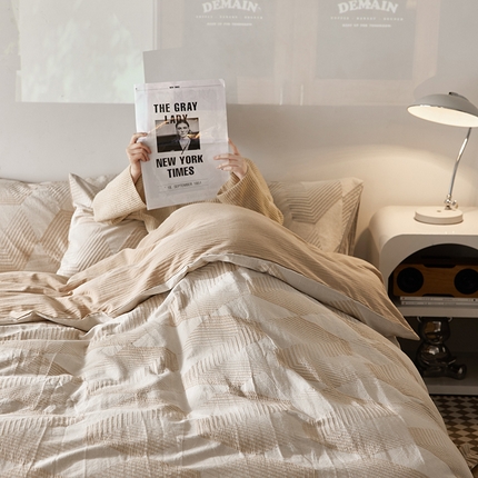 简家居 2025新款四件套-星空物语 咖