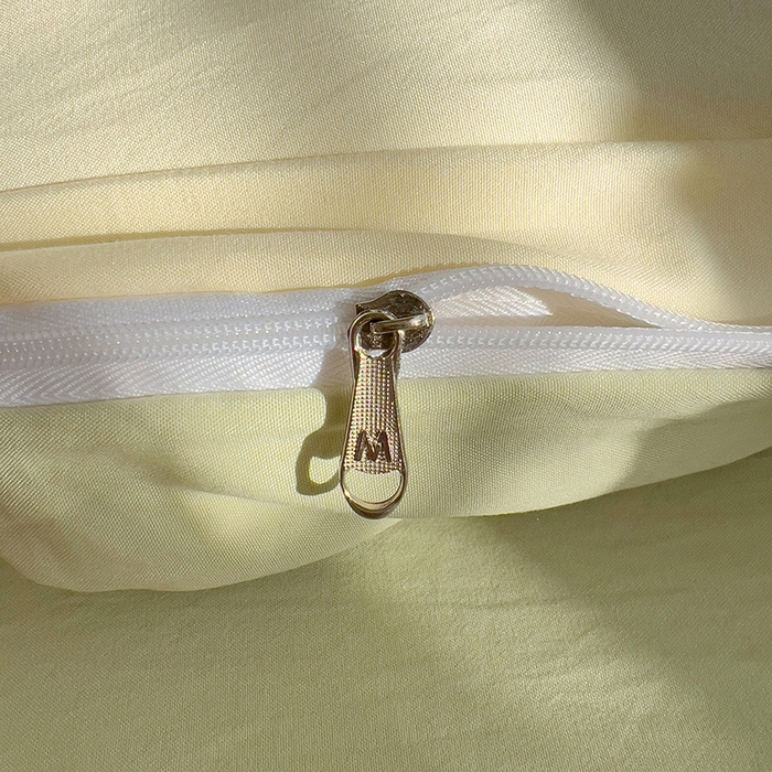 91家纺网 家纺一手货源 找家纺 曼谷家纺 2025新款软糯毛巾绣水洗棉四件套-【买家秀联系微信】专属版权，质检报告 牛角包-芝士绿