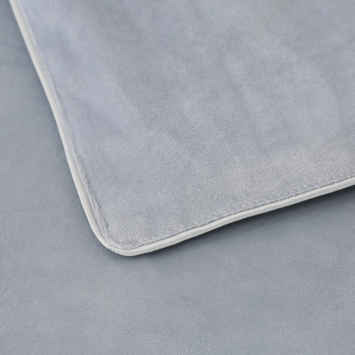 91家纺网 家纺一手货源 找家纺 琪宝阁 2025新款轻奢一族系列立丝绒美 容床罩套件 轻奢一族蓝灰