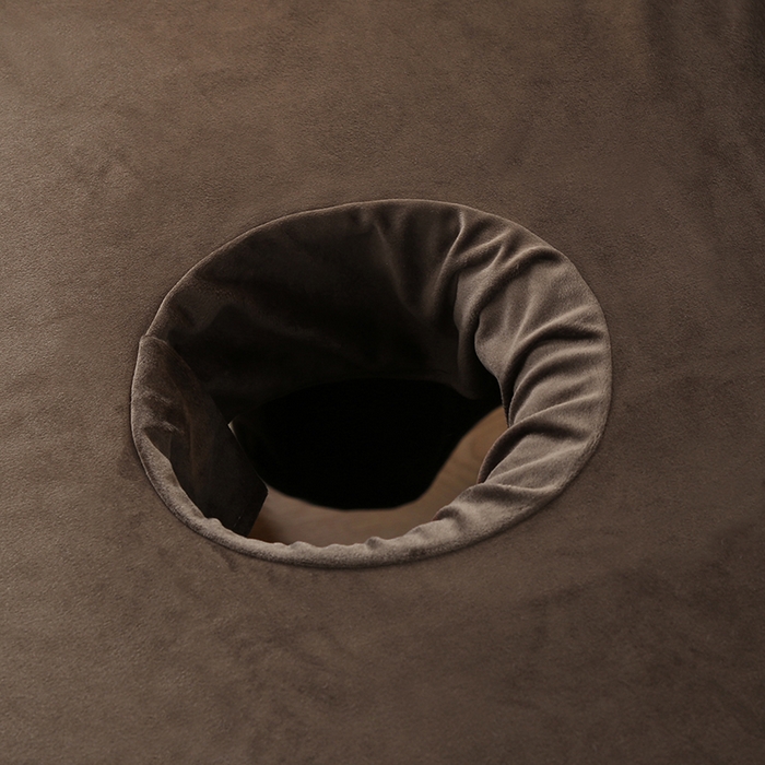 91家纺网 家纺一手货源 找家纺 琪宝阁 2025新款轻奢一族系列立丝绒美 容床罩套件 轻奢一族咖啡1