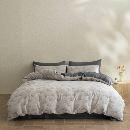 91家纺网 家纺一手货源 找家纺 （总）典曼家纺 2025新款A类三层纱大提花四件套