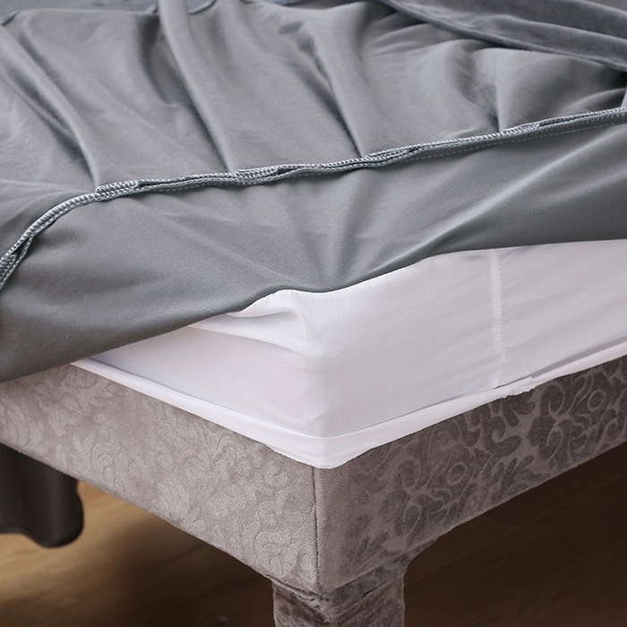 91家纺网 家纺一手货源 找家纺 琪宝阁 2025新款轻奢一族系列立丝绒美 容床罩套件 轻奢一族深灰1