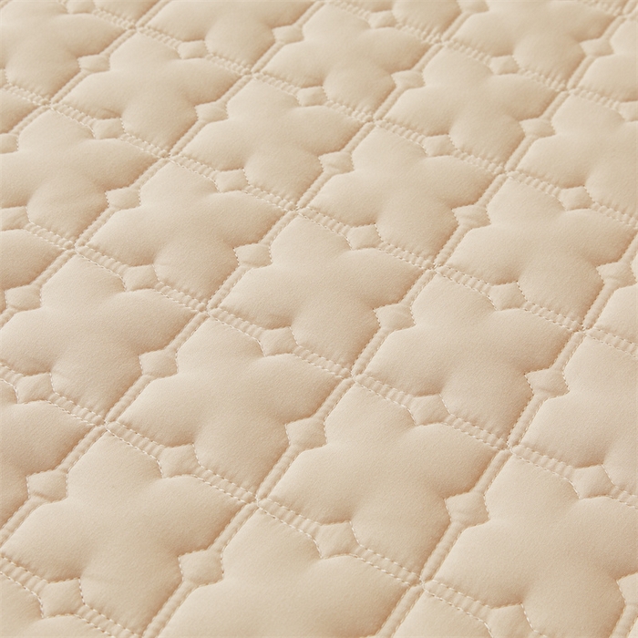 91家纺网 家纺一手货源 找家纺 3C 2025新款A类时尚格防水隔脏床笠 时尚格-浅卡其