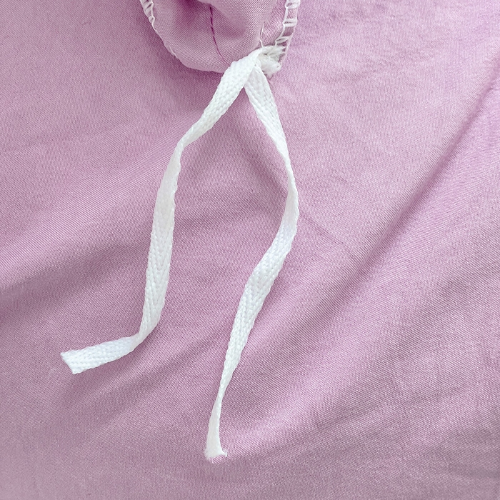 91家纺网 家纺一手货源 找家纺 森璐 2025新款水洗棉双拼四件套宿舍三件套床单被套枕套纯色-紫色