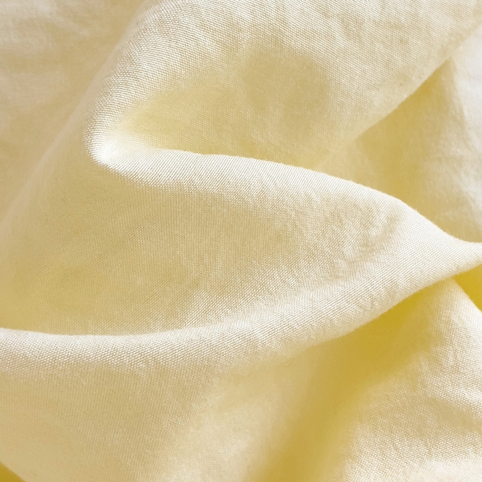 91家纺网 家纺一手货源 找家纺 森璐 2025新款水洗棉双拼四件套宿舍三件套床单被套枕套纯色-黄色