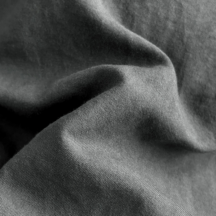 91家纺网 家纺一手货源 找家纺 森璐 2025新款水洗棉双拼四件套宿舍三件套床单被套枕套纯色-深灰色