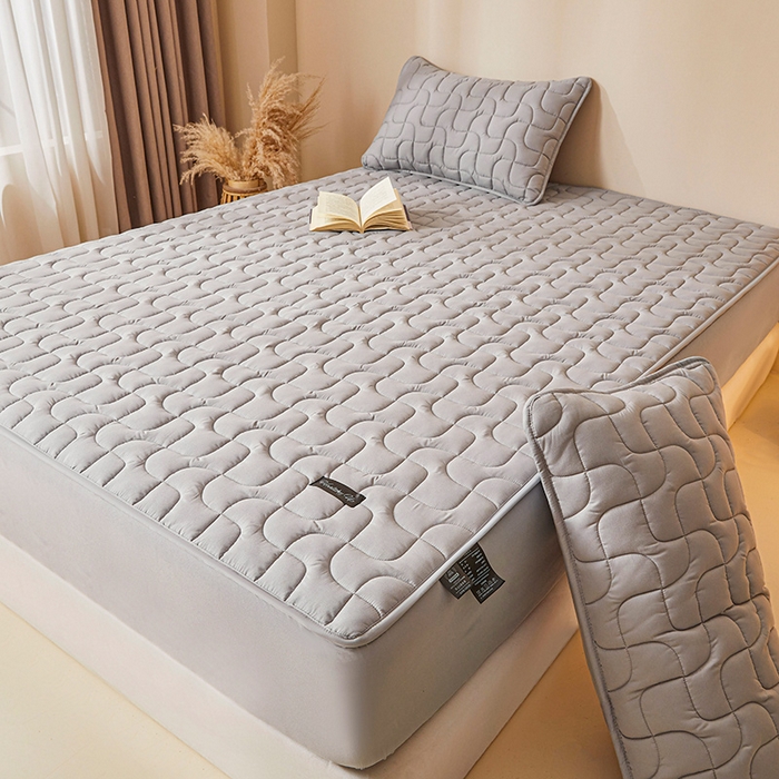 91家纺网 家纺一手货源 找家纺 （总）3C 2025新款A类亲肤夹棉床笠-阡陌