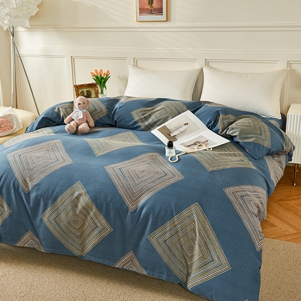 91家纺网 家纺一手货源 找家纺 （总）（优质买家秀 热卖不断货）A类母婴级纯棉全棉磨毛被套三件套全棉纯棉磨毛被套三件套纯棉全棉磨毛被套