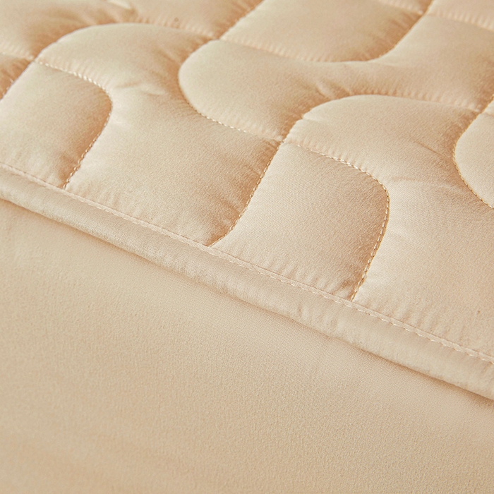 91家纺网 家纺一手货源 找家纺 3C 2025新款A类亲肤夹棉床笠-阡陌 阡陌 浅卡其