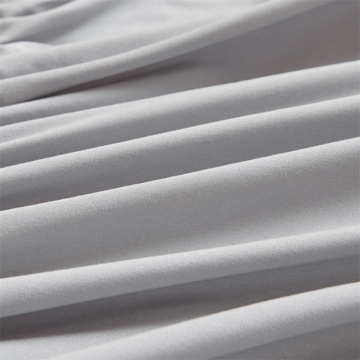 91家纺网 家纺一手货源 找家纺 3C 2025新款A类三角格防水隔脏床笠 三角格-云雾灰