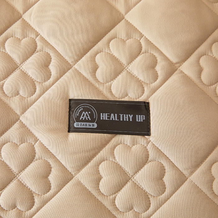 91家纺网 家纺一手货源 找家纺 （总）3C 2025新款A类亲肤夹棉床笠-花叶