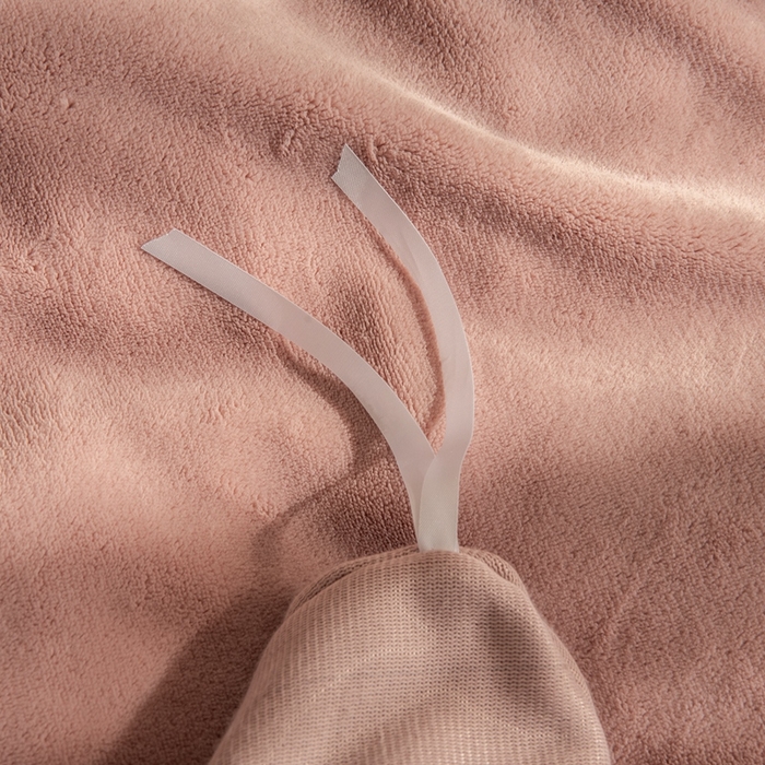 91家纺网 家纺一手货源 找家纺 法芙娜 2025新款牛奶绒被套毯 豆沙粉