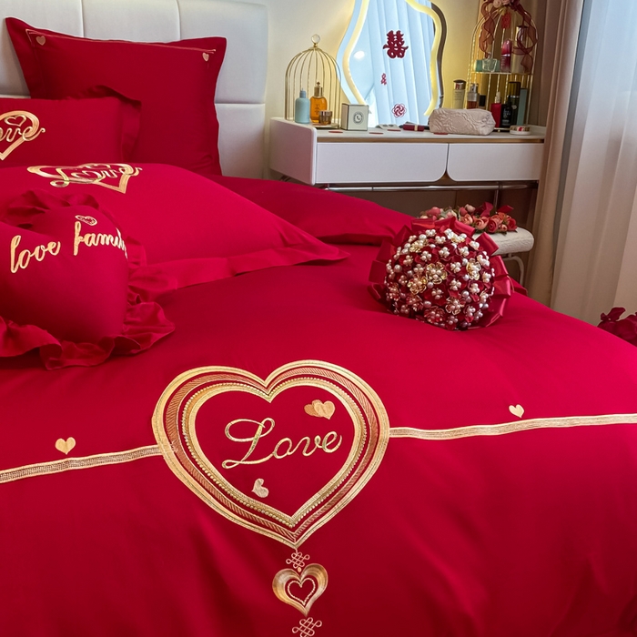 91家纺网 家纺一手货源 找家纺 东方合美（原：皇家传奇） 2023新款小红书风格热款40S婚庆系列 典雅