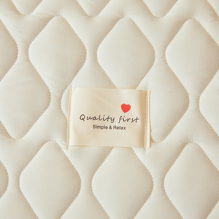 91家纺网 家纺一手货源 找家纺 3C 2025新款A类菱形格防水隔脏床笠-卡诺 卡诺-肤白