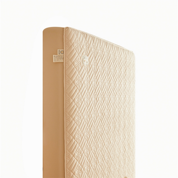 91家纺网 家纺一手货源 找家纺 3C 2025新款A类幸运花防水隔脏床笠 幸运花-浅卡其