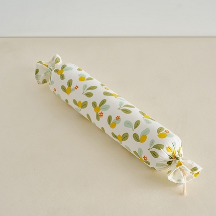 91家纺网 家纺一手货源 找家纺 （总）2025新款有氧全棉双层纱糖果枕 枕头枕芯