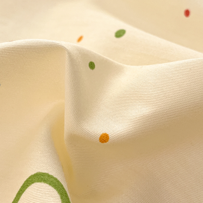 91家纺网 家纺一手货源 找家纺 2025新款全棉卡通小清新系列四件套 多彩笑脸