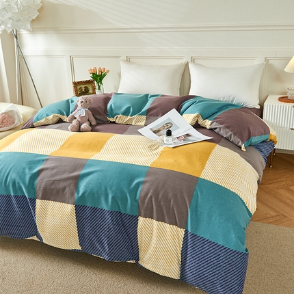 91家纺网 家纺一手货源 找家纺 （总）（优质买家秀 热卖不断货）A类母婴级纯棉全棉磨毛被套三件套全棉纯棉磨毛被套三件套纯棉全棉磨毛被套