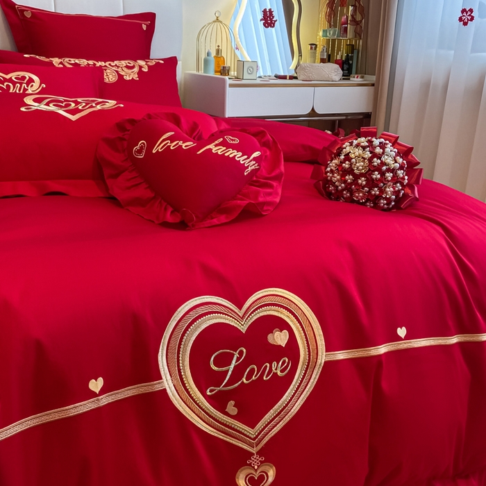 91家纺网 家纺一手货源 找家纺 东方合美（原：皇家传奇） 2023新款小红书风格热款40S婚庆系列 典雅