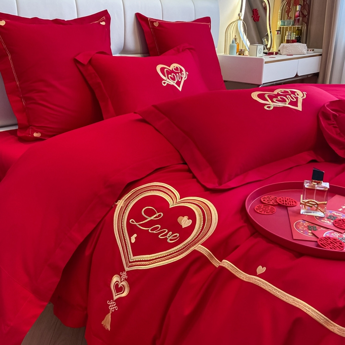 91家纺网 家纺一手货源 找家纺 东方合美（原：皇家传奇） 2023新款小红书风格热款40S婚庆系列 典雅