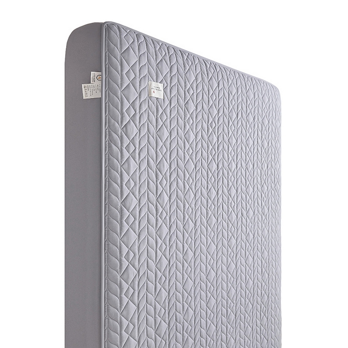 91家纺网 家纺一手货源 找家纺 3C 2025新款A类亲肤夹棉床笠-麦穗格 麦穗格 星辰灰