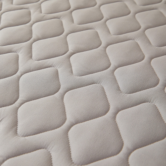 91家纺网 家纺一手货源 找家纺 3C 2025新款A类菱形格防水隔脏床笠-卡诺 卡诺-烟灰