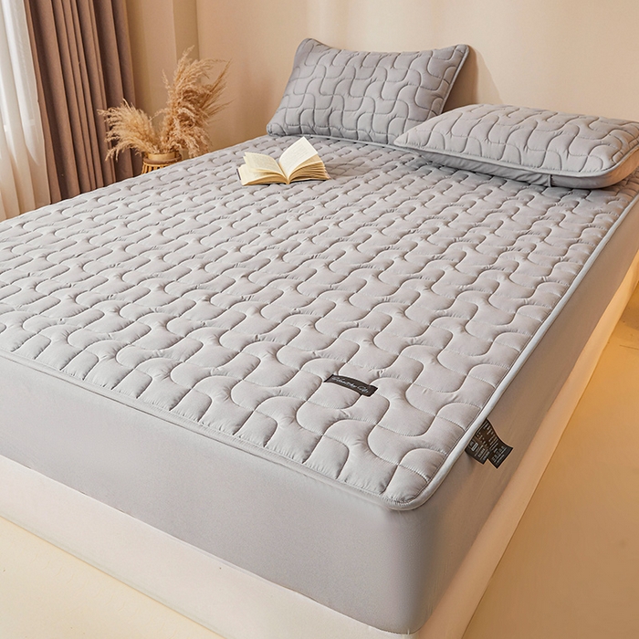 91家纺网 家纺一手货源 找家纺 （总）3C 2025新款A类亲肤夹棉床笠-阡陌