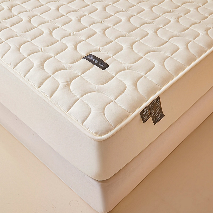 91家纺网 家纺一手货源 找家纺 3C 2025新款A类亲肤夹棉床笠-阡陌 阡陌 珍珠白