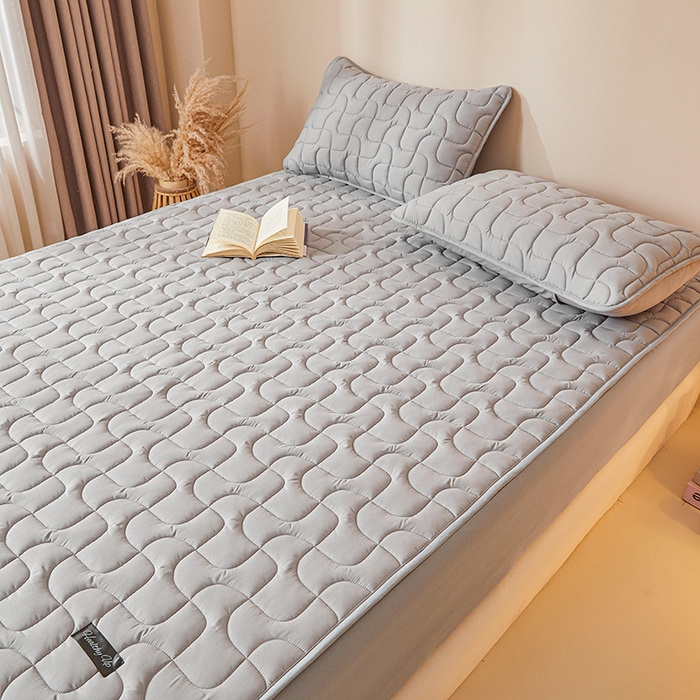 91家纺网 家纺一手货源 找家纺 （总）3C 2025新款A类亲肤夹棉床笠-阡陌