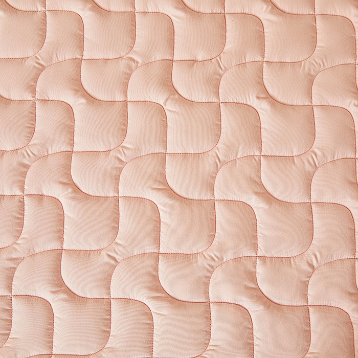 91家纺网 家纺一手货源 找家纺 3C 2025新款A类亲肤夹棉床笠-阡陌 阡陌 温柔粉