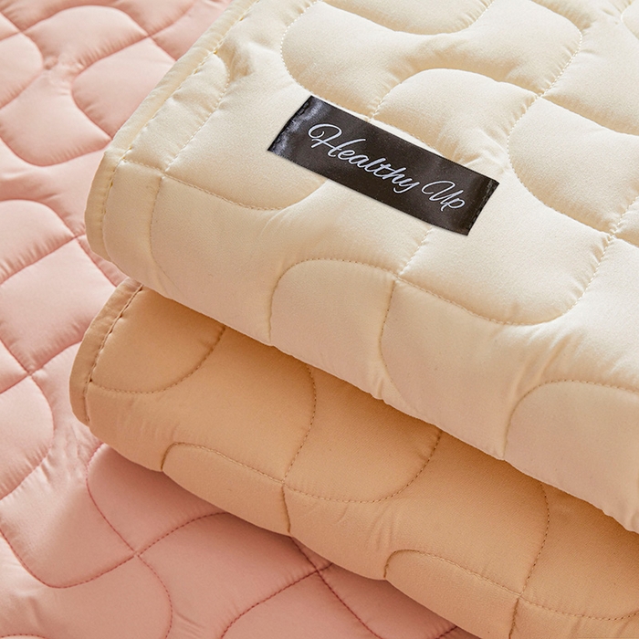 91家纺网 家纺一手货源 找家纺 3C 2025新款A类亲肤夹棉床笠-阡陌 组合图