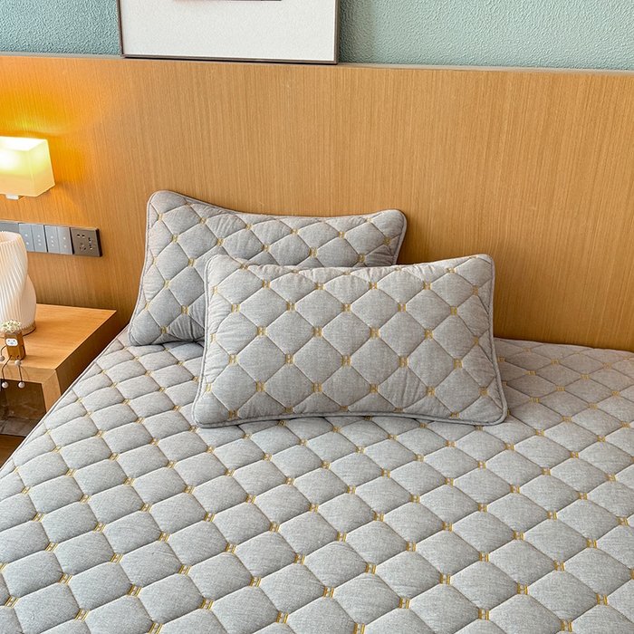 91家纺网 家纺一手货源 找家纺 （总）3C 2024新款H全棉水洗棉床笠