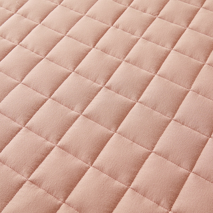 91家纺网 家纺一手货源 找家纺 3C 2025新款全棉水洗棉夹棉床笠-良品 良品 浅豆沙