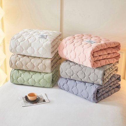 3C 2025新款全棉水洗棉夹棉床笠-梦屿系列 组合图