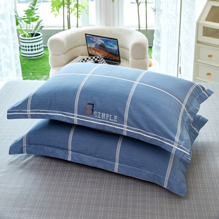 91家纺网 家纺一手货源 找家纺 （总）鸿琪家纺 2025新款全棉12868单枕套