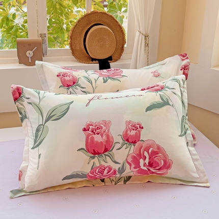 91家纺网 家纺一手货源 找家纺 （总）鸿琪家纺 2025新款全棉12868单枕套