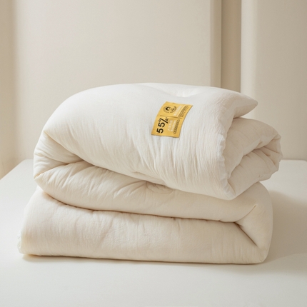 2025新款官方授权工厂恒科家纺制造正品全棉李官奇大豆纤维被 55%高含量大豆纤维 冬被双人被子纯棉被芯子母被 冬被