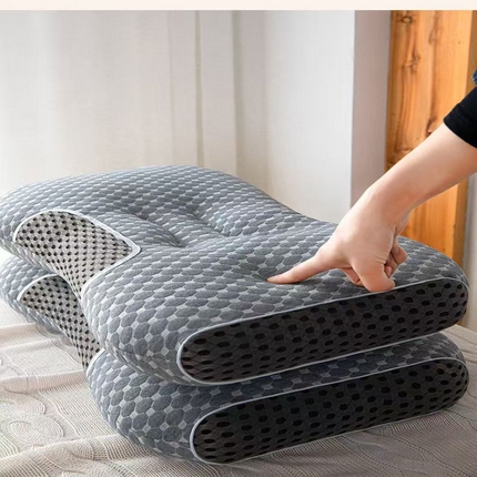 91家纺网 家纺一手货源 找家纺 （总）亦帆枕芯 2025新款网格大蜂窝枕头枕芯