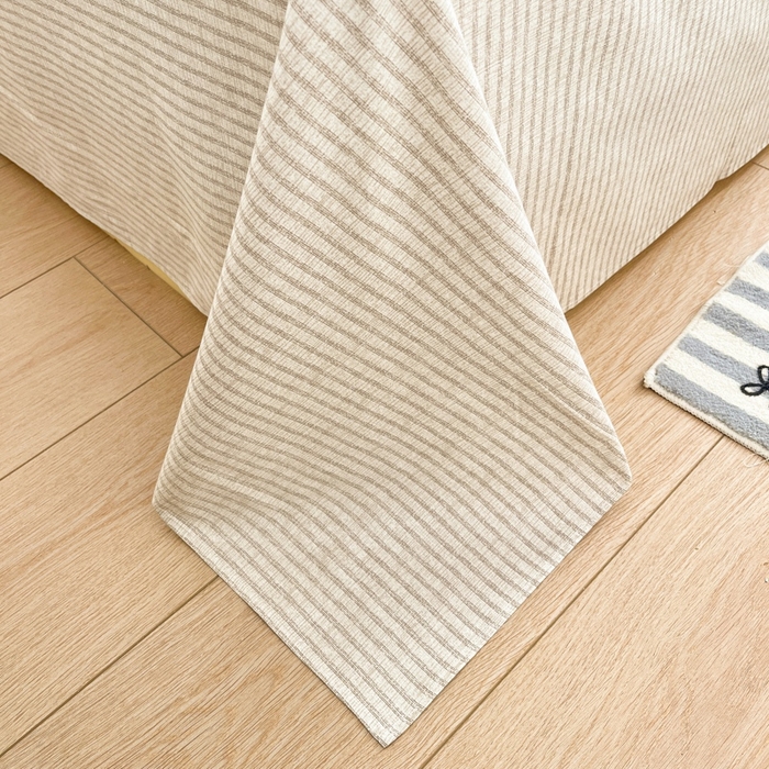 91家纺网 家纺一手货源 找家纺 捌月 2025新款13372喷气全棉四件套-花园里系列 流年