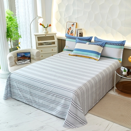 91家纺网 家纺一手货源 找家纺 （总）鸿琪家纺 2025新款全棉12868单床单