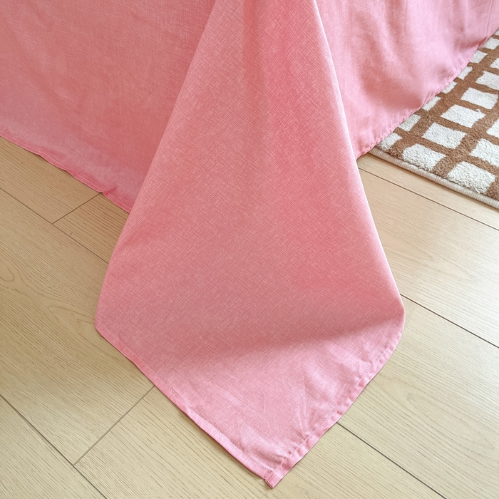 91家纺网 家纺一手货源 找家纺 雅居纺家纺 2025新款全棉小清新四件套 粉色烂漫